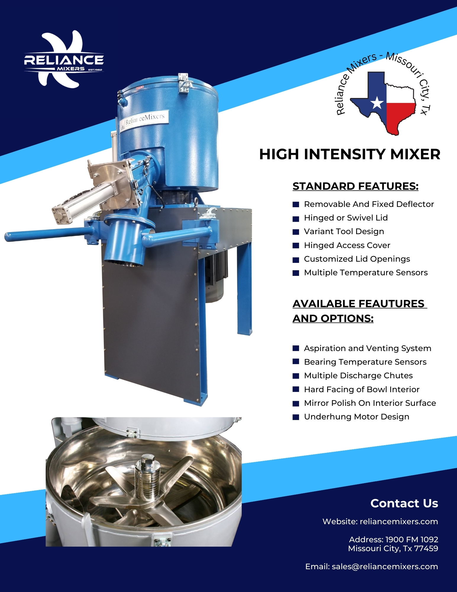 High Intensity Mixer