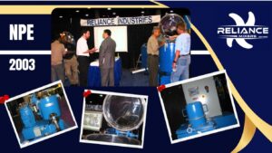 Trade show NPE 2003 - Reliance Mixers.com