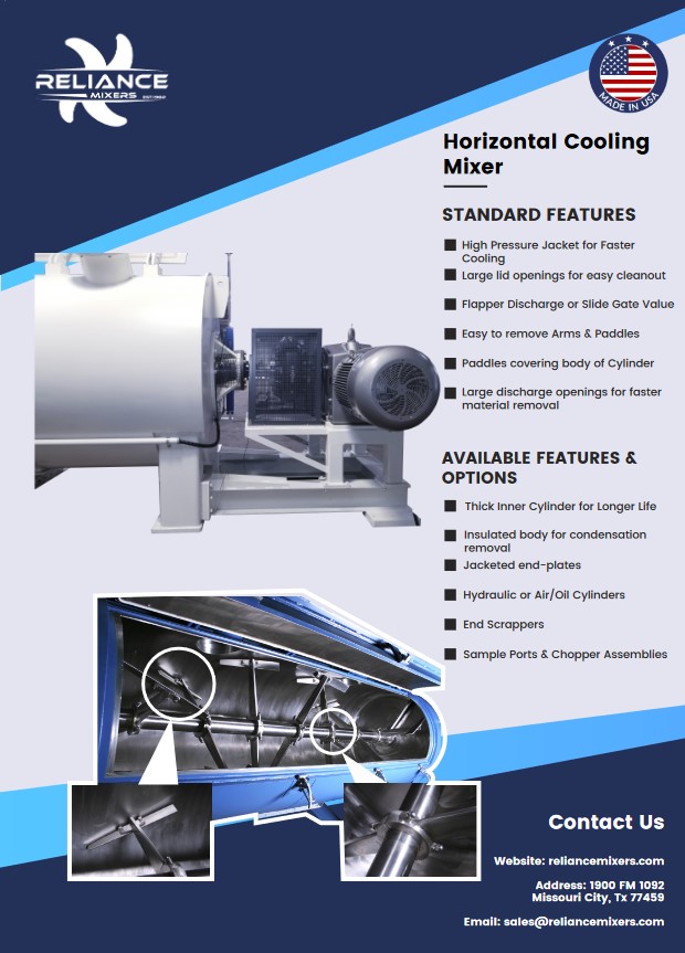 Cooling Mixers - Reliance Mixers.com