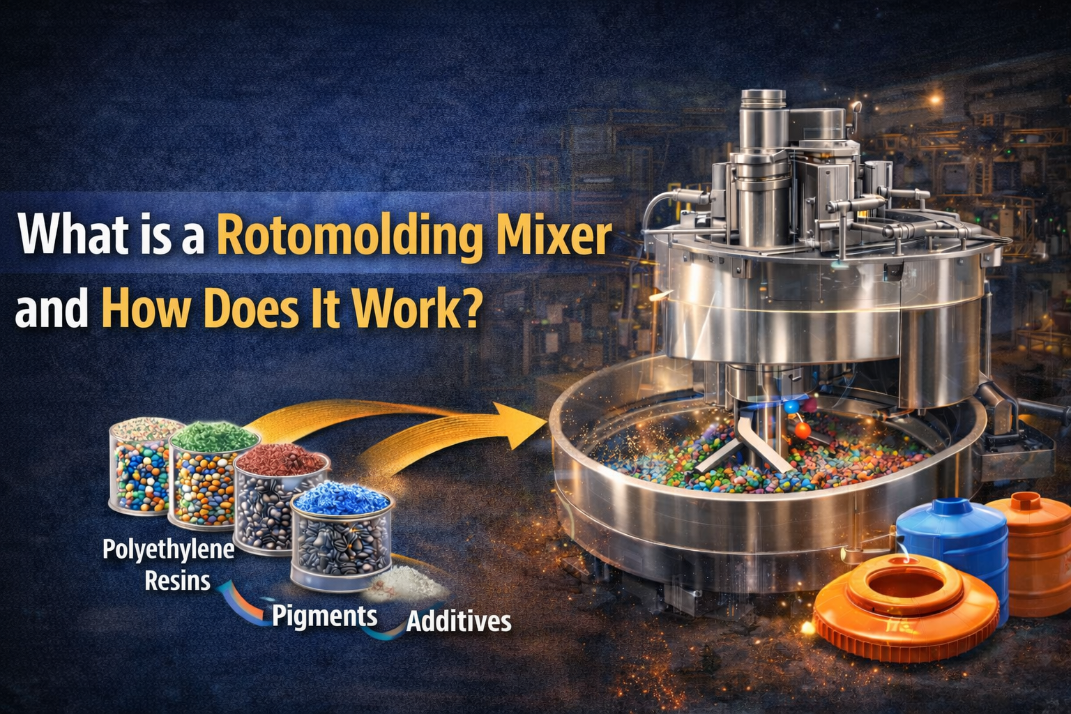rotomolding mixer